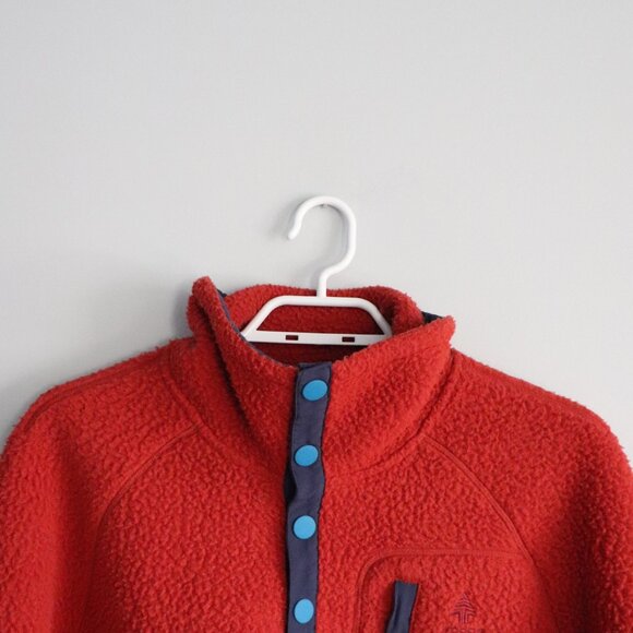 Woods‎ Unisex Orange Sz M Sherpa Pullover Shacket Outdoor Winter Jacket - Picture 5 of 14